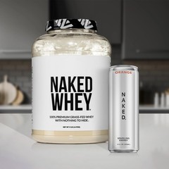 NAKED Whey 1Lb – Only 1 Ingredient, Grass Fed 1 Pound (Pack of 1)