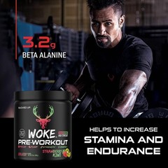 Bucked Up – Woke – HIGH STIM Pre Workout – Best Tasting – Focus Nootropic, Pu…