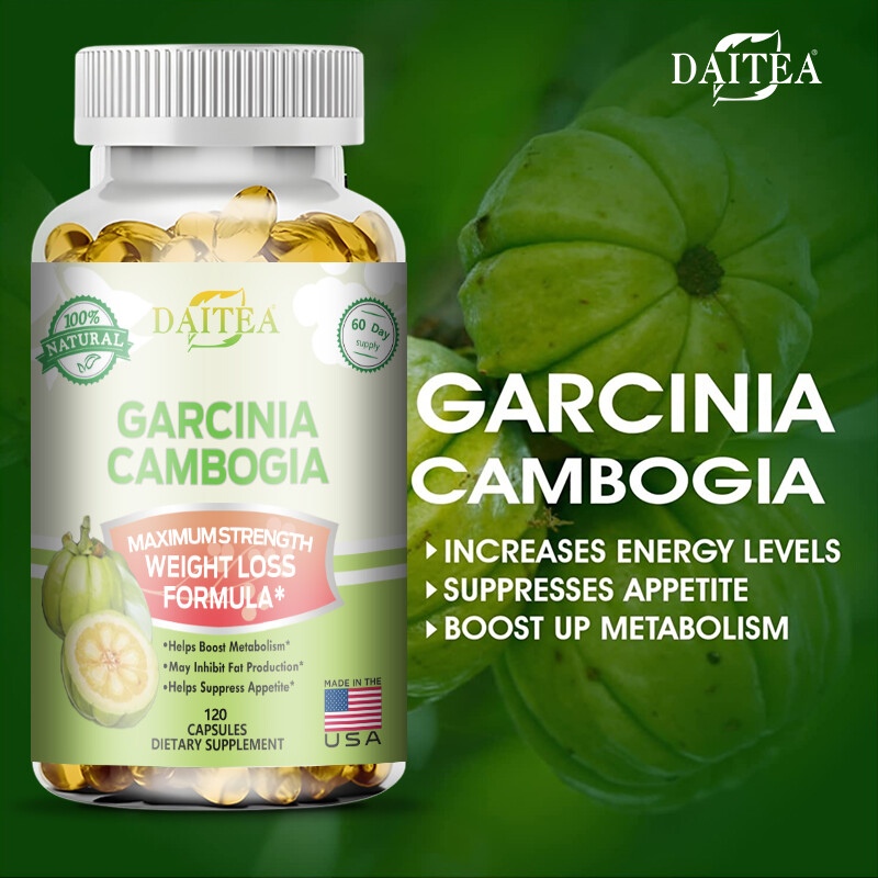 Garcinia Cambogia 1600mg – Weight Loss, Detoxification, Hunger Reduction