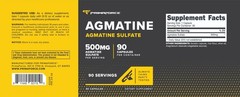 Primaforce Agmatine Sulfate 500mg, 90 Capsules – Non-GMO, Gluten Free Supplement