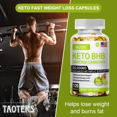 Keto BHB Diet Pills,Weight Loss,Fat Burner,Appetite Suppressant Supplement,Detox