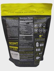 Ascent Native Fuel 100% Whey Protein Chocolate (4) 1lb 25g Gluten Free Exp 1/27