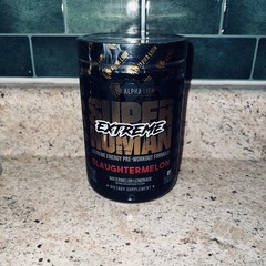Superhuman Extreme Pre-Workout . Watermelon Lemonade. 21 Servings.