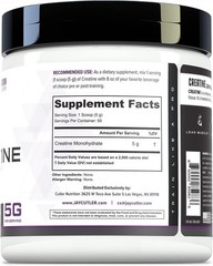 Pure Creatine Monohydrate – 5g for Muscle Growth & Strength – 50 Servings