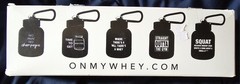OhMyWhey Protein And Supplement On-the-go Containers For The Gym. Pack Of 5
