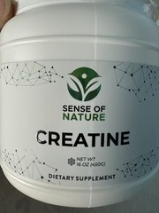 Sense Of Nature Micronized Creatine Monohydrate 90 Servings EXP 05/2026