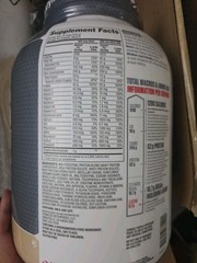 Dynatize Super Mass Gainer 6lb Vanilla Favor Exp 03/28