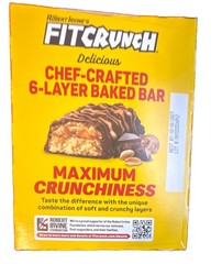 FitCrunch High Protein Gluten Free Bars Chocolate Peanut Butter, 18ct 1.62oz