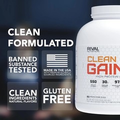 Clean Gainer High-Protein Lean Gainer Powder Cinnamon Toast Cereal 5 Lb I 16 …