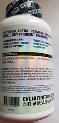 Evlution Nutrition – KETO BHB – 30 Serv/120 Capsules – 2500mg BHB – Exp 10/2024