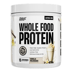 Nutrex WHOLE FOOD PROTEIN Blend – 20 Gm Protein 0 Sugar Lactose Free 15 Servings