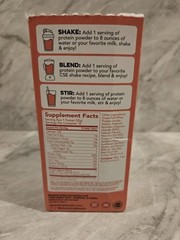 (9) Clean Simple Eats White Chocolate Peppermint Protein Powder Packs 0.88 oz.