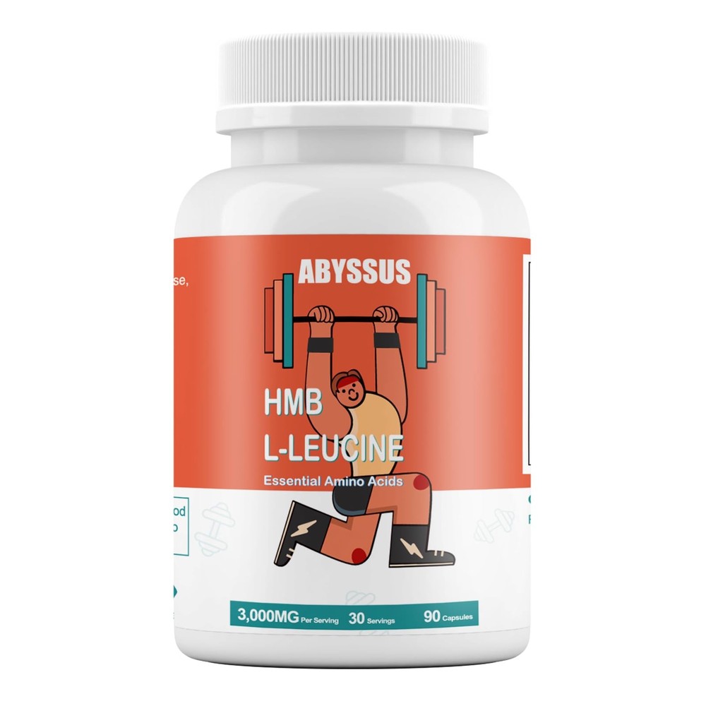 HMB and L-Leucine 3000mg – Daily Vegan Supplement for Active Adults, Supports…