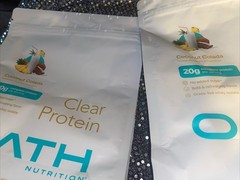 Lot Of 5 Various Oath Clear Protein Drink Mixes 18 Oz. Ea 5 Bags New Exp 8/2027