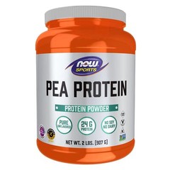NOW FOODS Pea Protein Pure Unflavored Powder 2 lbs.