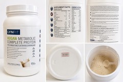 LYNFIT VEGAN Metabolic Complete Protein Potent Prebiotic Fiber Plant Exp 04/2027