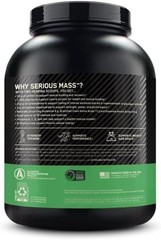 Vanilla Serious Mass Protein Powder – 6lb Weight Gainer with Creatine & Vitamins