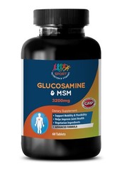 anti inflammatory capsules – GLUCOSAMINE & MSM 3200mg – increase antioxidant 1B