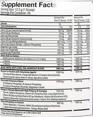 Beast Sports Nutrition Beast Mode Stronger Beast-Punch Pre-Workout 45 servings