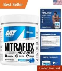 Nitraflex Advanced Pre-Workout Powder – Energy Drink Mix – Supports Healthy B…