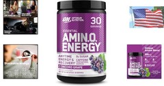 100mg Caffeine Amino Energy Blend – Pre Workout Powder for Optimal Focus, 9.5oz