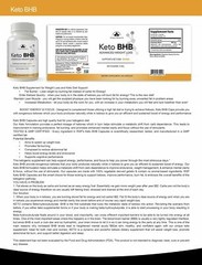 Lemon Lean Diet Maximum Potency Pure Keto BHB Weight Loss Pills Free Shipping