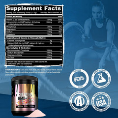 Creatine HMB Powder X Smarties – 3G Myhmb + 5G Creatine Monohydrate Powder with