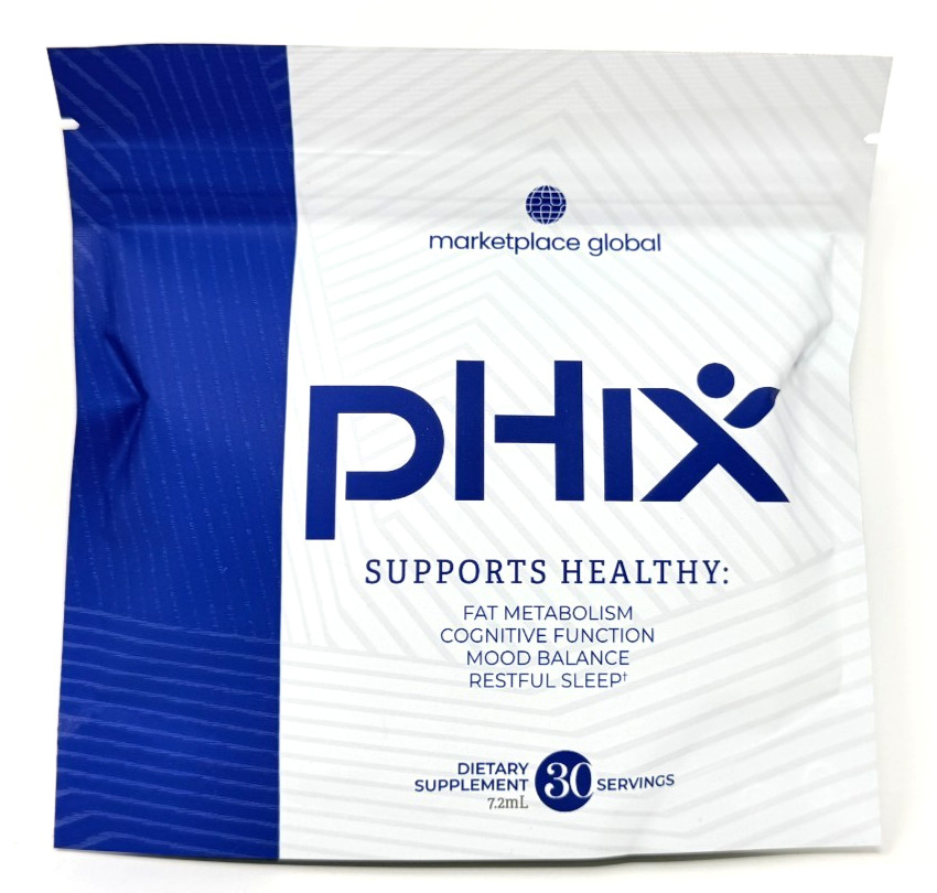 Marketplace Global pHix Fat Burning 30 Snap Packs – New/Sealed! Exp 12/2027