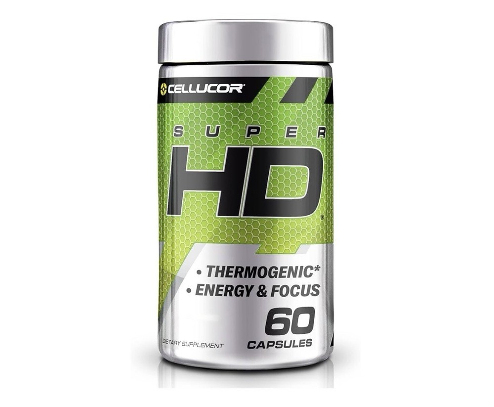 Cellucor SuperHD High-Definition Fat Burner 60 Capsules Dietary Supplement