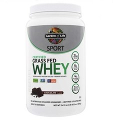 Garden Of Life Certified Grass Fed Whey Protein Powder Chocolate Flavor