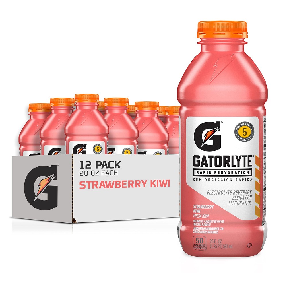 Gatorlyte Rapid Rehydration Electrolyte Drink, Strawberry Kiwi, Specialized B…