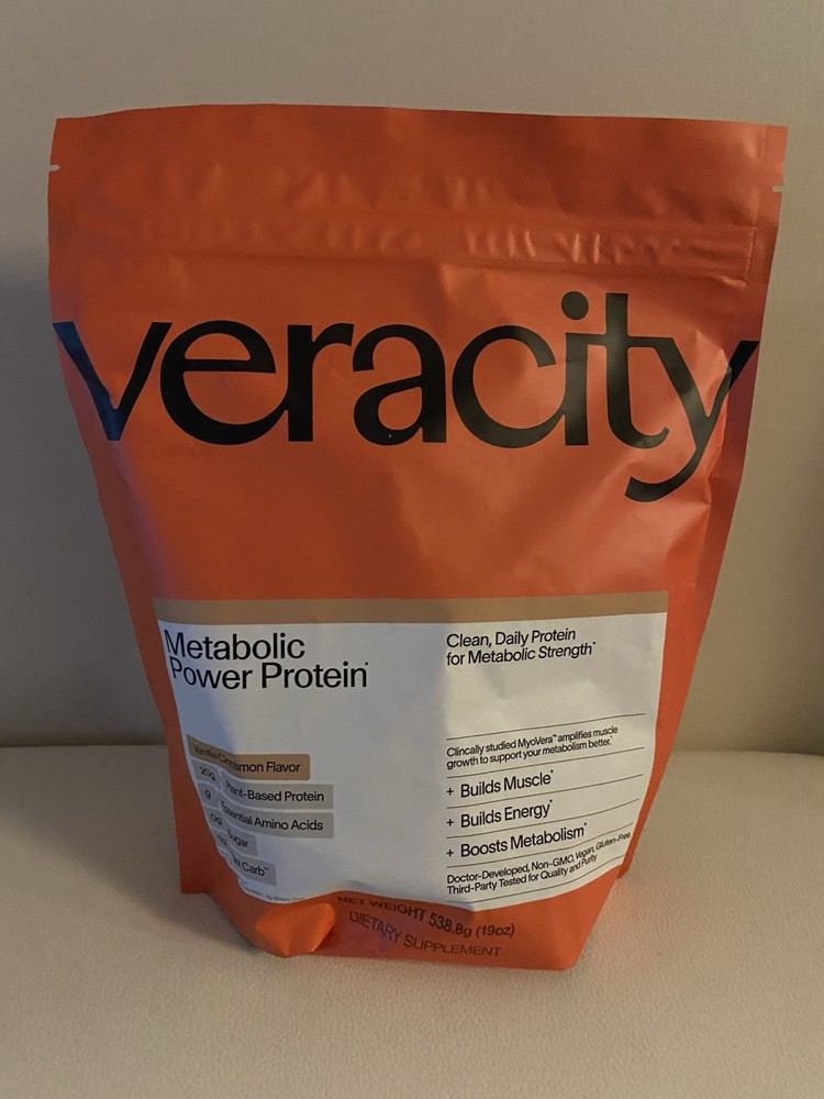 Veracity Metabolic Protein Powder 19 Oz