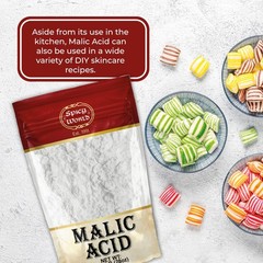 Spicy World Malic Acid Powder 1.75 LB (28oz) – Food Grade, Crystals, Tart Flavor