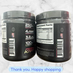 2X BUCKED UP CLASSIC High-Stim Strawberry Kiwi PRE-WORKOUT 30 SERVINGS Each NEW