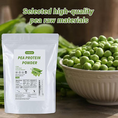 100% Organic Pea Protein Powder Vegan Formula Supports Muscles 26g Per Serving