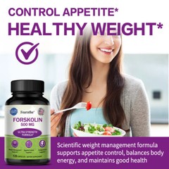 Forskolin / Weight Loss / Hunger Suppressant Supplement（30 to 120 Capsules)