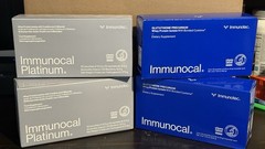 immunocal platinum 2 & 2 Immuncal Blue 4 Boxes