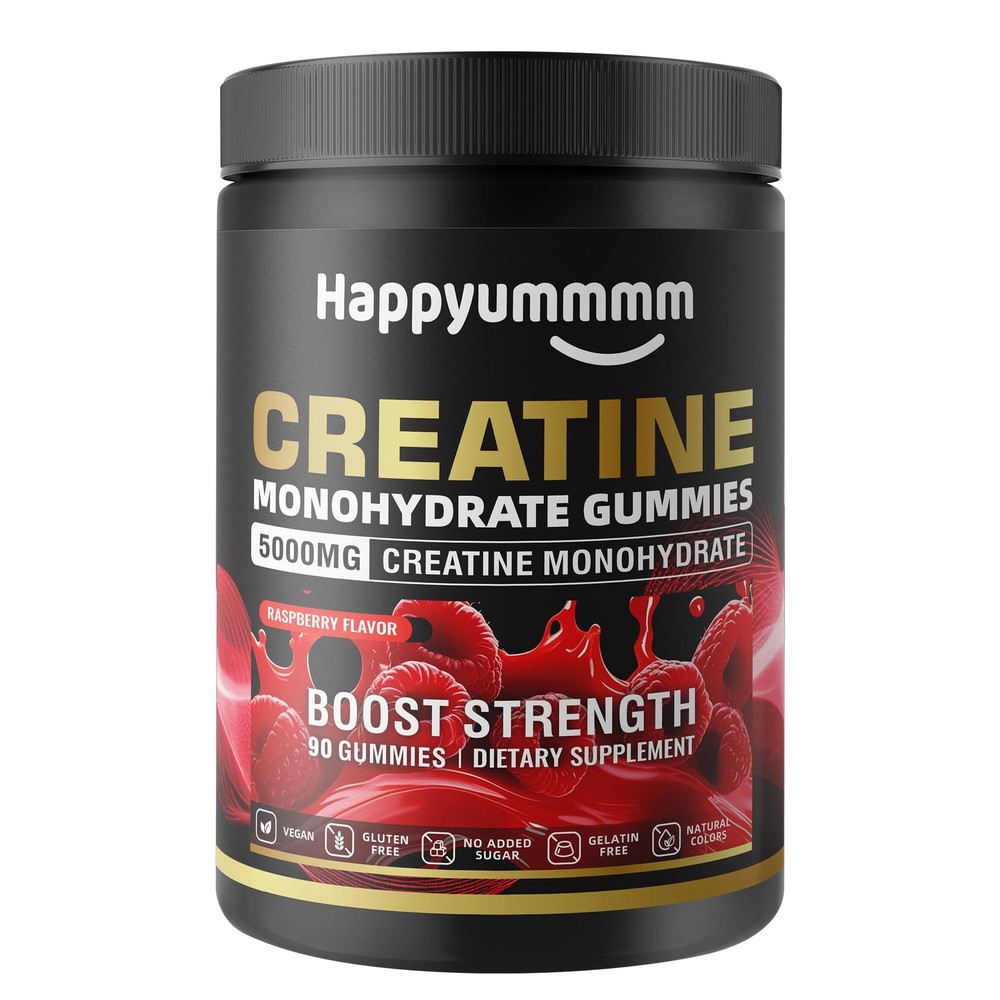 Creatine Monohydrate Gummies, NSF Certified, 5g Dose for Men & Women to Suppo…