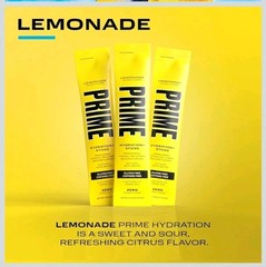 Prime Lemonade – 3 Box Bundle, 18ct (Total) Best By: 1/2026