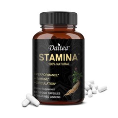 Korean Red Ginseng Root Capsules,342 mg,30/60/120Caps-Enhances Circulation