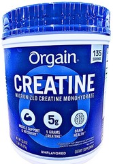 Orgain Micronized Creatine Monohydrate Unflavored 135 Servings EXP 05/2027