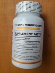 ✅️ 7 Lot ElevateLife Creatine Monohydrate 2500mg Gluten Free Non-GMO 07/2026