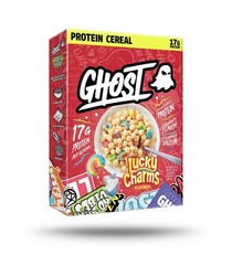 Limited Energy GHOST Lucky Charms 🍀 Cereal Box 17g Protein 9oz