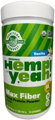 MANITOBA HARVEST—Max Fiber—Hemp Protein Powder—1Ea-16oz—See Below—24 HR SHIPPING