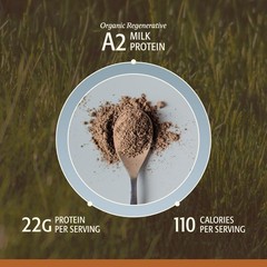 Men’s Whey Protein, Chocolate, Grass Fed A2 Regenerative with KSM-66 BB 09/27