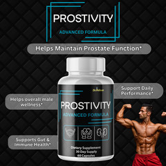 Prostivity- Prostate Support- 10 Bottles- 600 Capsules
