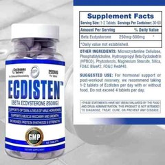 Hi-Tech Pharmaceuticals Ecdisten Beta Ecdysterone 250mg Lean Muscle 60 Tablets