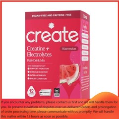 Create Wellness Creatine + Electrolytes Mix Monohydrate Stick Packs NSF 12ct