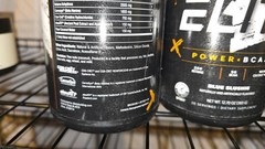 2 Pack Bodybuilding.com Elite Power BCAA Betaine Blue Slushie Exp 03/27