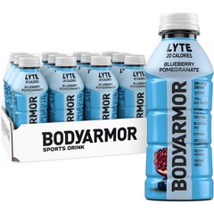 BODYARMOR Lyte Sports Drink Low-Calorie 16 Ounce (Pack of 12), Pink